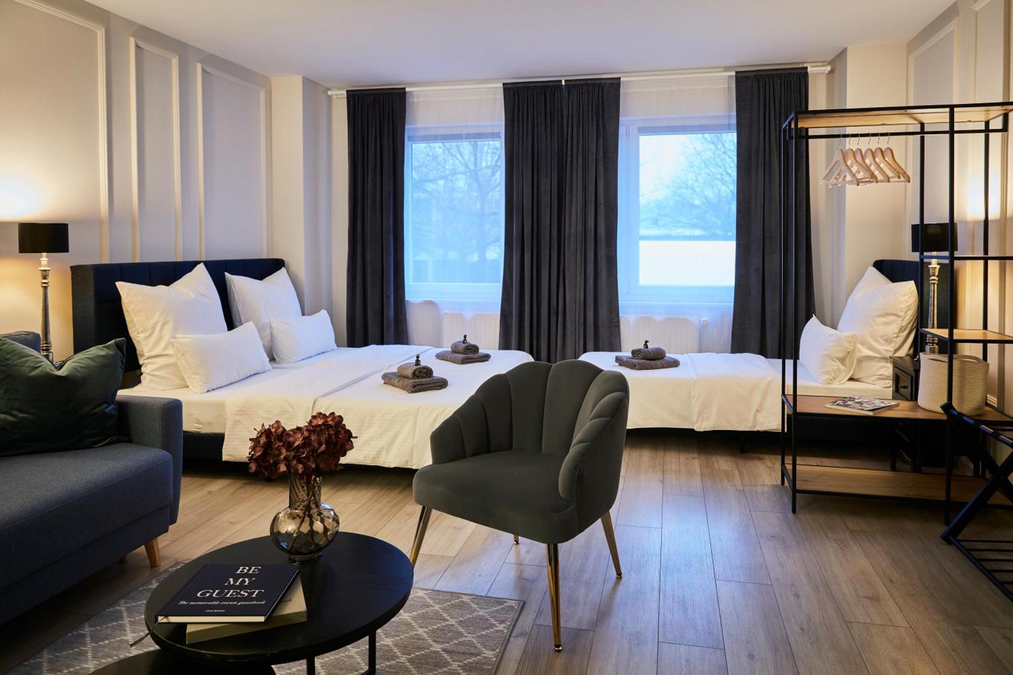 Apartment R B Business Am Flughafen Fuer 1-5 Personen - Ideal Fuer Geschaeftsreisende Und Familien - Kueche - Waschtrockner - Smart Tv Hamburg